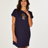 Round Neck Nightshirt, Blue