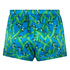 Satin pyjama shorts, Blue