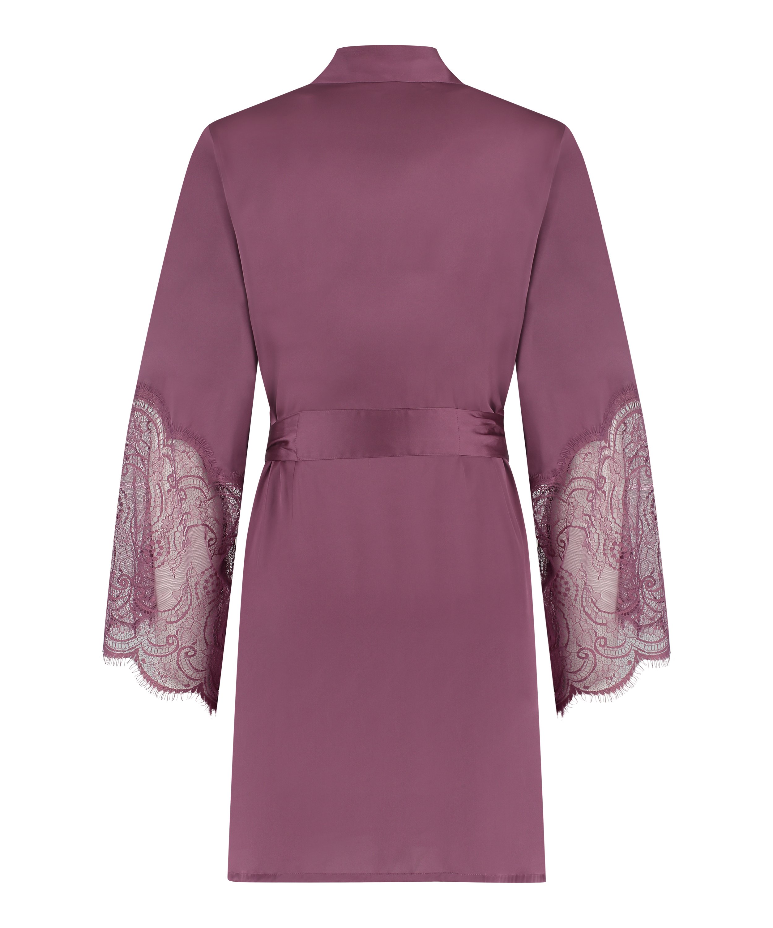 Satin Kimono, Purple, main