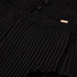 Chiffon Plisse Cami Set, Black