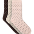 3 Pair Cotton Socks, White