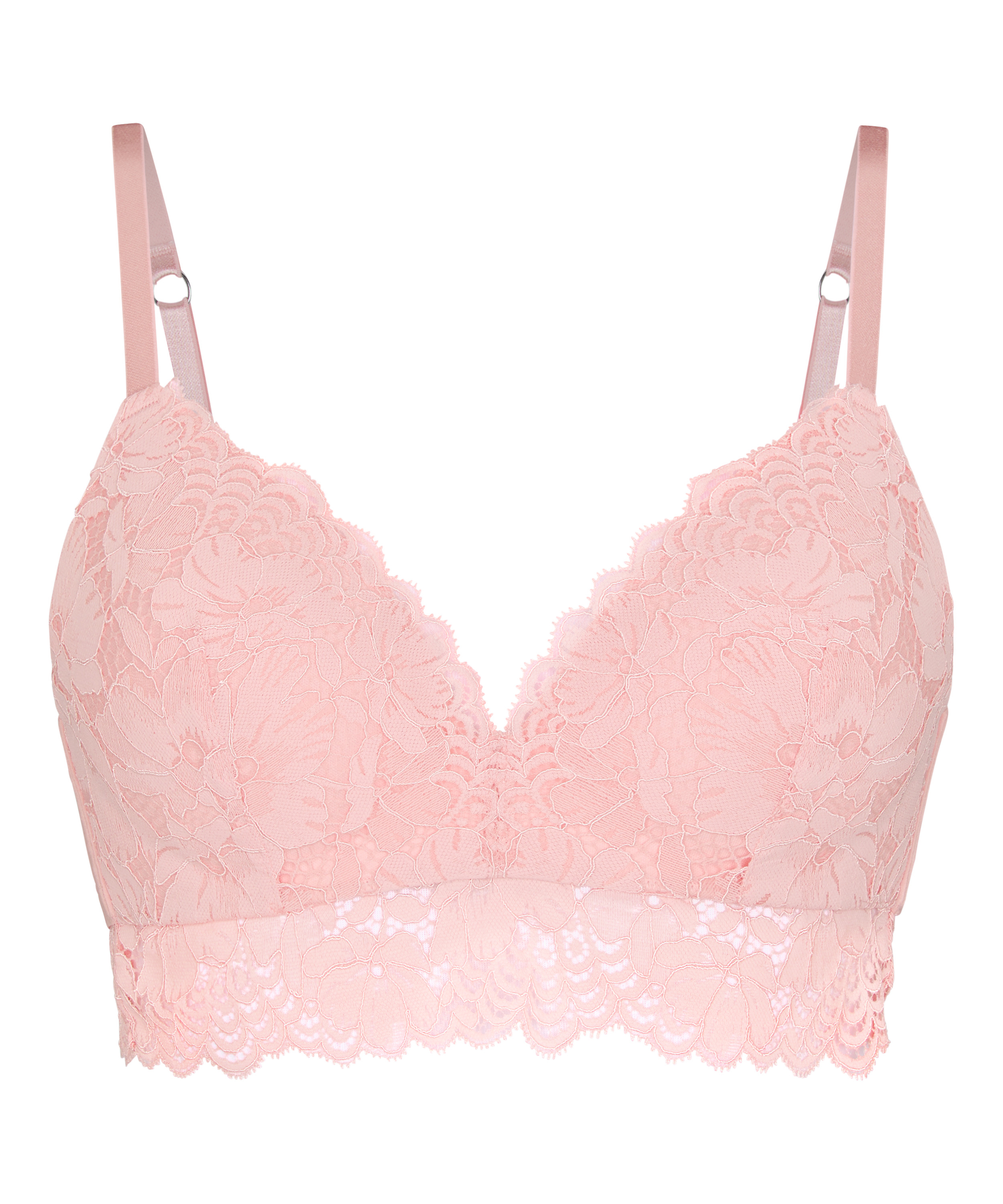 Andrea Padded Non-Wired Bra, Pink, main