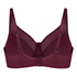 Nina Non-Padded Underwired Minimizer Bra, Red