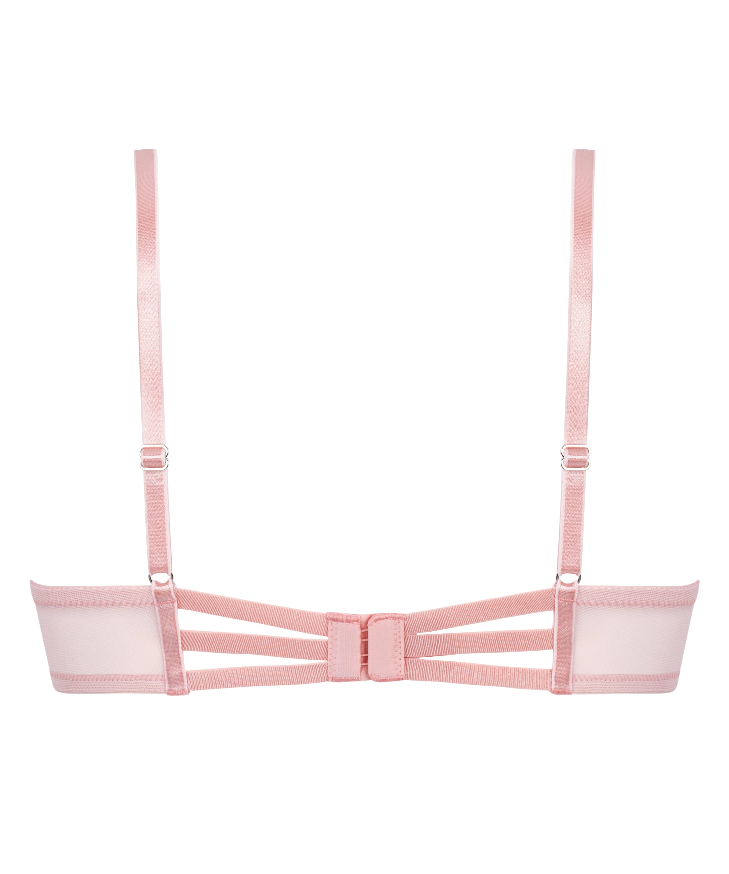 Beau Non-Padded Underwired Bra, Pink, main