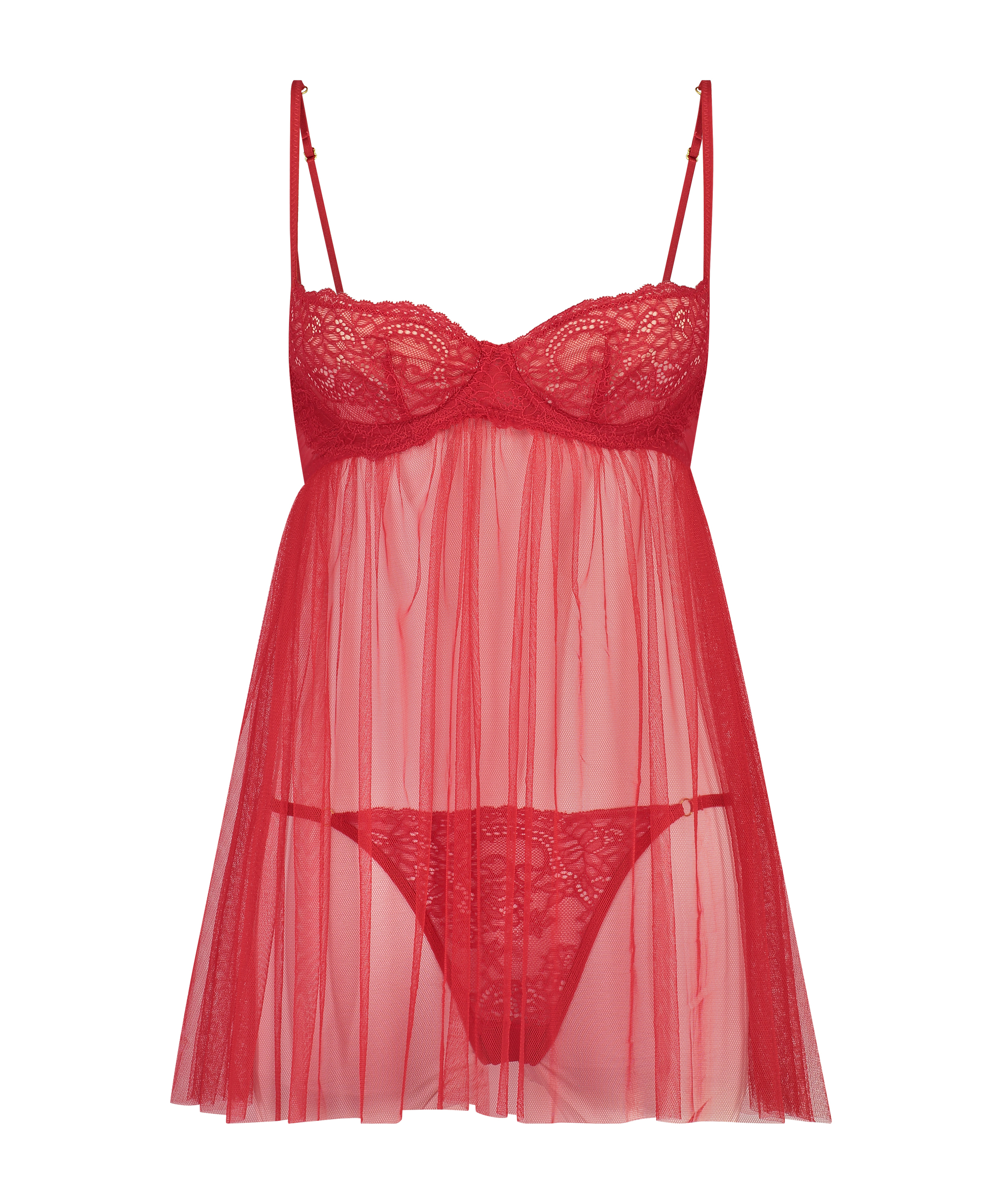 Emily Babydoll, Red, main
