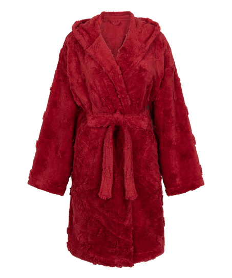 Stars Bathrobe, Red