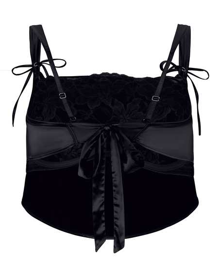 Non-Padded Underwired Bra Viktoria, Black