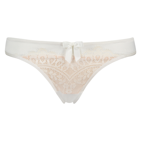 Delilah Thong, White