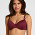 Padded Underwired Bikini Top Aruba, Purple