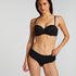 Marine Padded Underwired Strapless Bra, Black