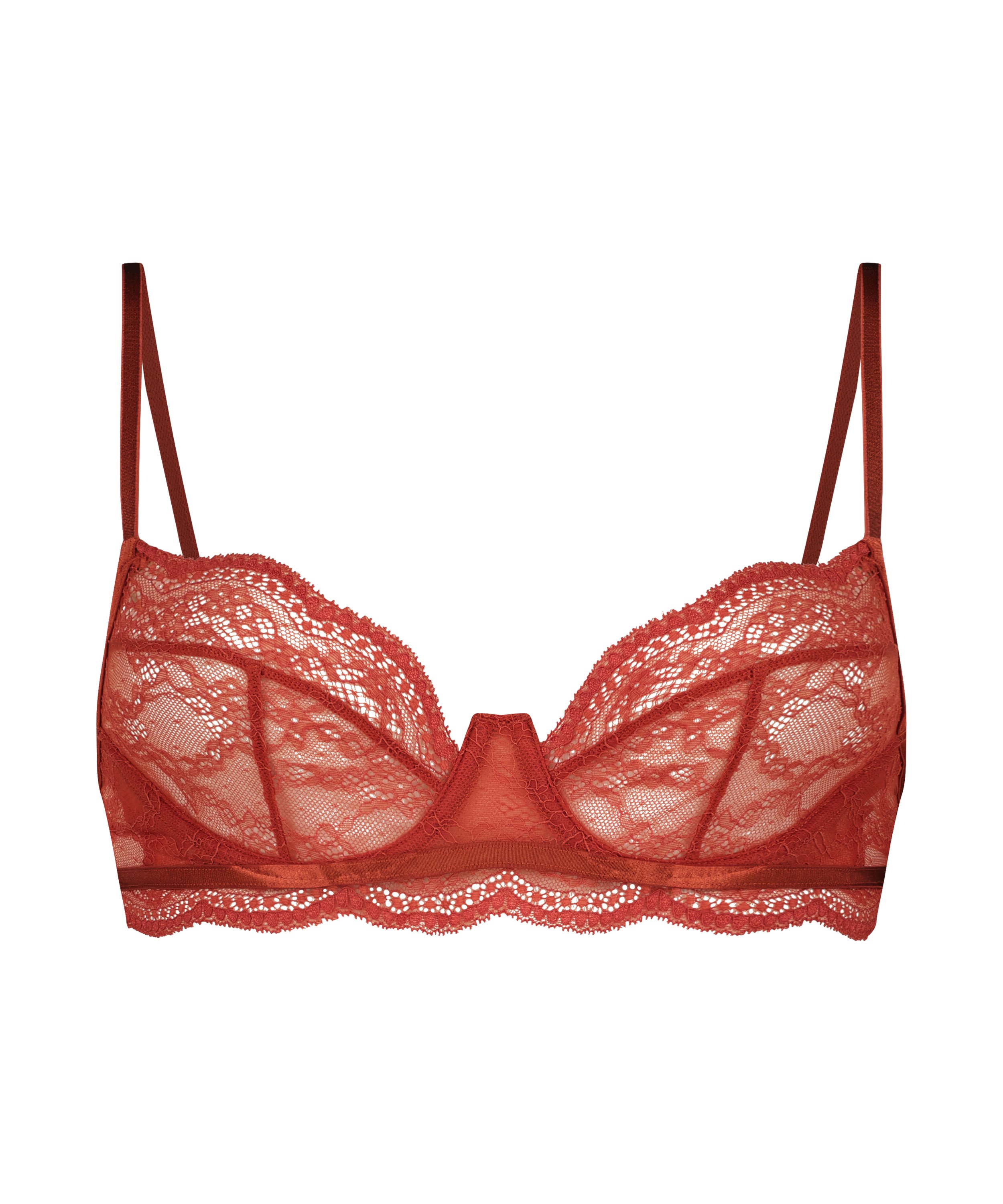 Isabelle Non-Padded Underwired Bra, Orange, main