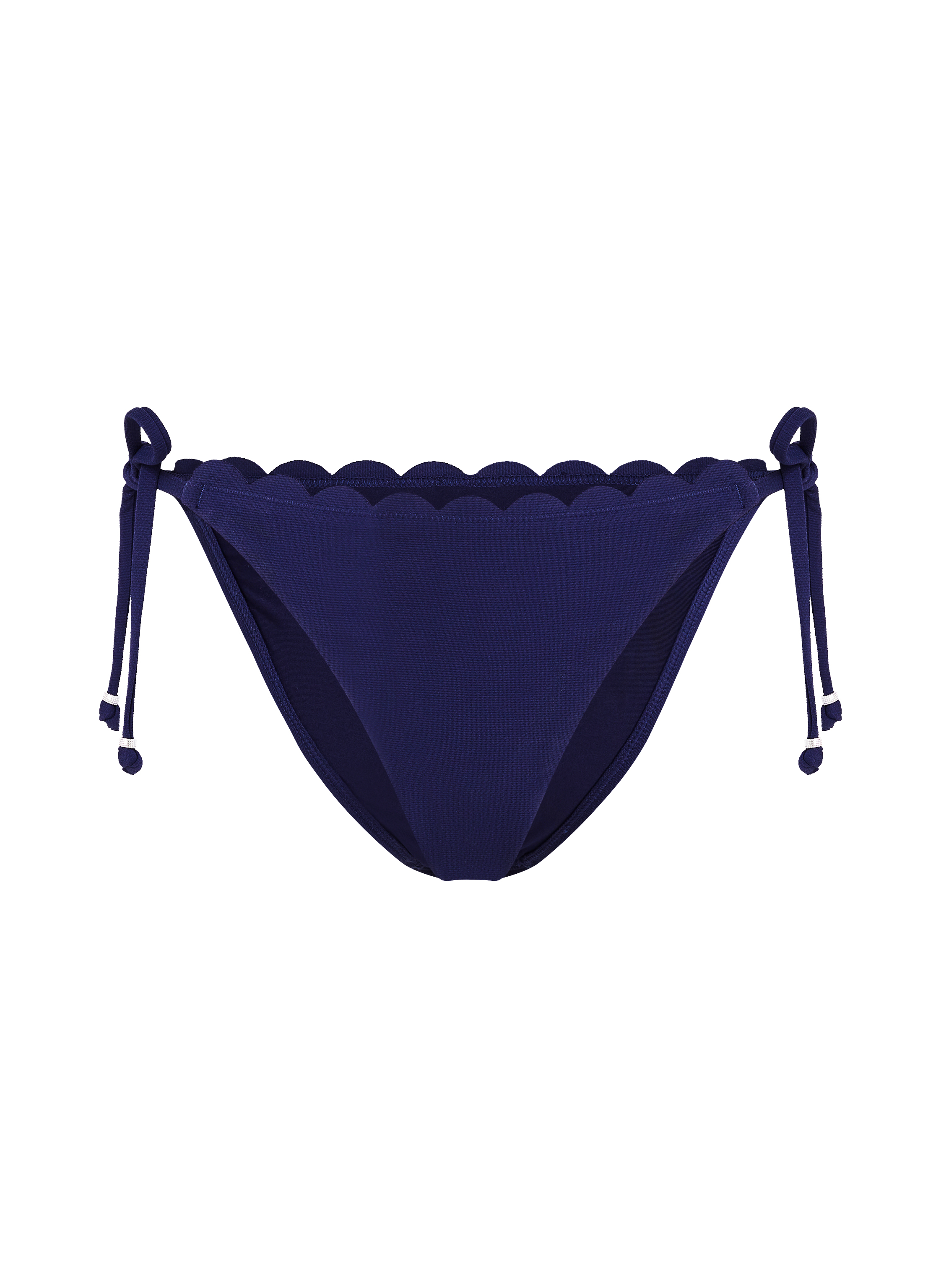 Scallop Bikini Bottoms, Blue, main