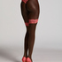Stay Ups 15 Denier Lace, Pink