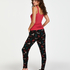 Jersey pyjama pants, Black