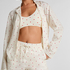 Pyjama Set Cotton Hearts, White