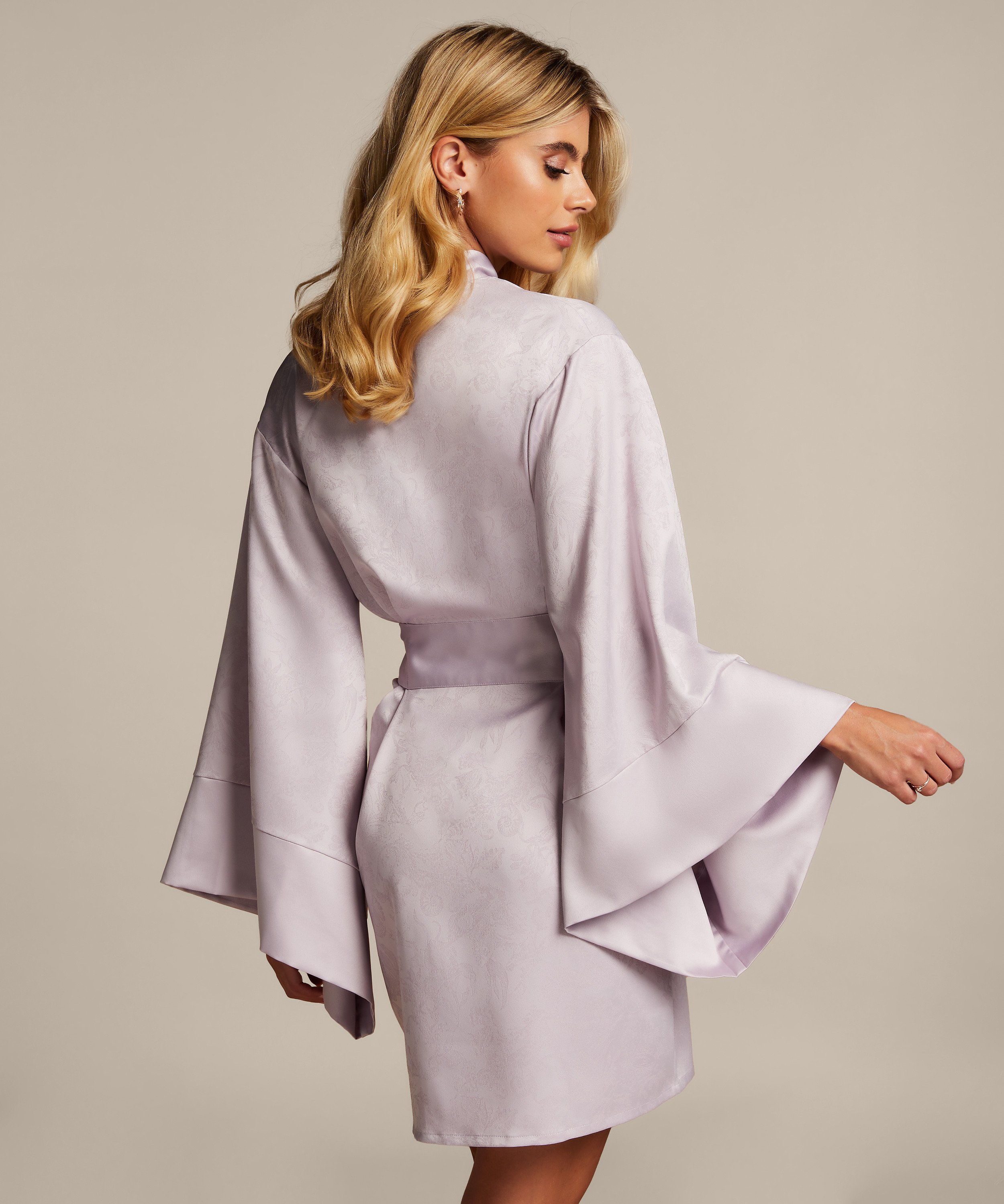 Sea Treasures Kimono, Purple, main