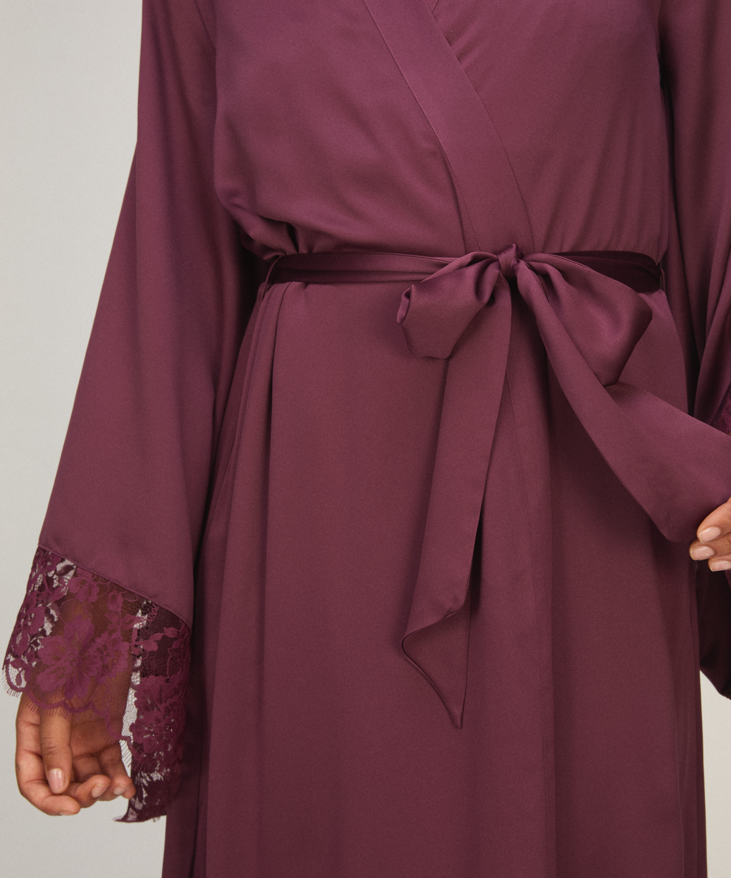Long Kimono Lana, Purple, main