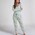 Jersey Pyjama Pants, Green
