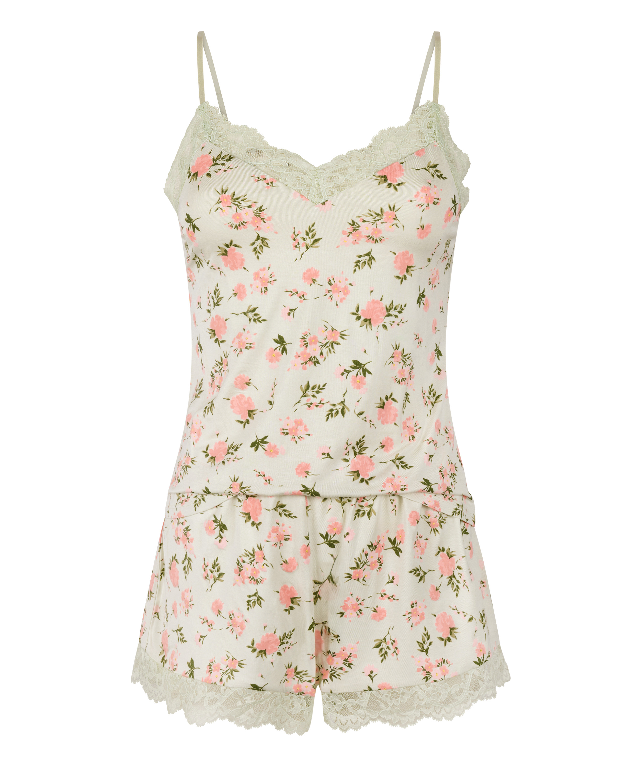 Pyjama Set, Green, main