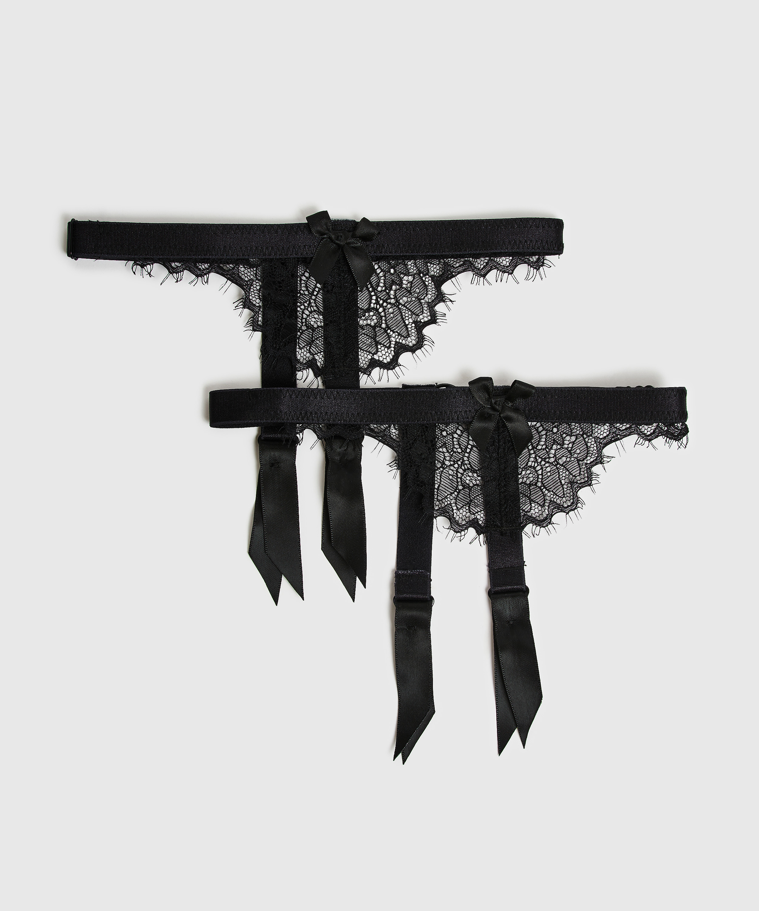 Suspender Cuffs, Black, main