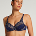 Diva Non-Padded Underwired Bra, Blue