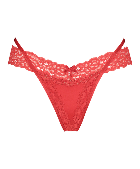 Willow Low RiseThong, Red