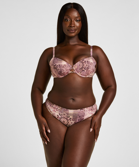 Padded Underwired Bikini Top Ibiza, Purple