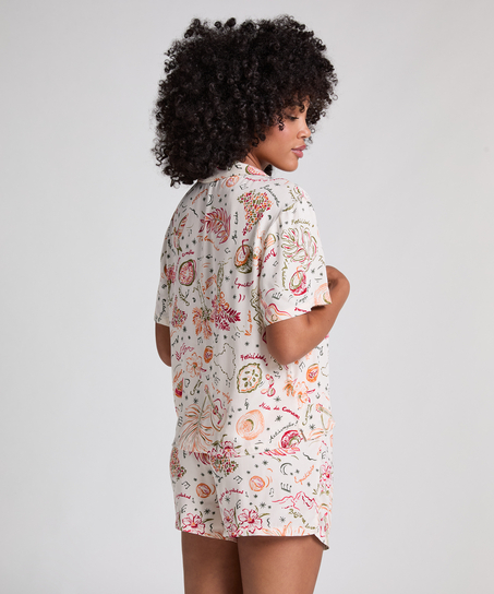 Satin Jacket, White