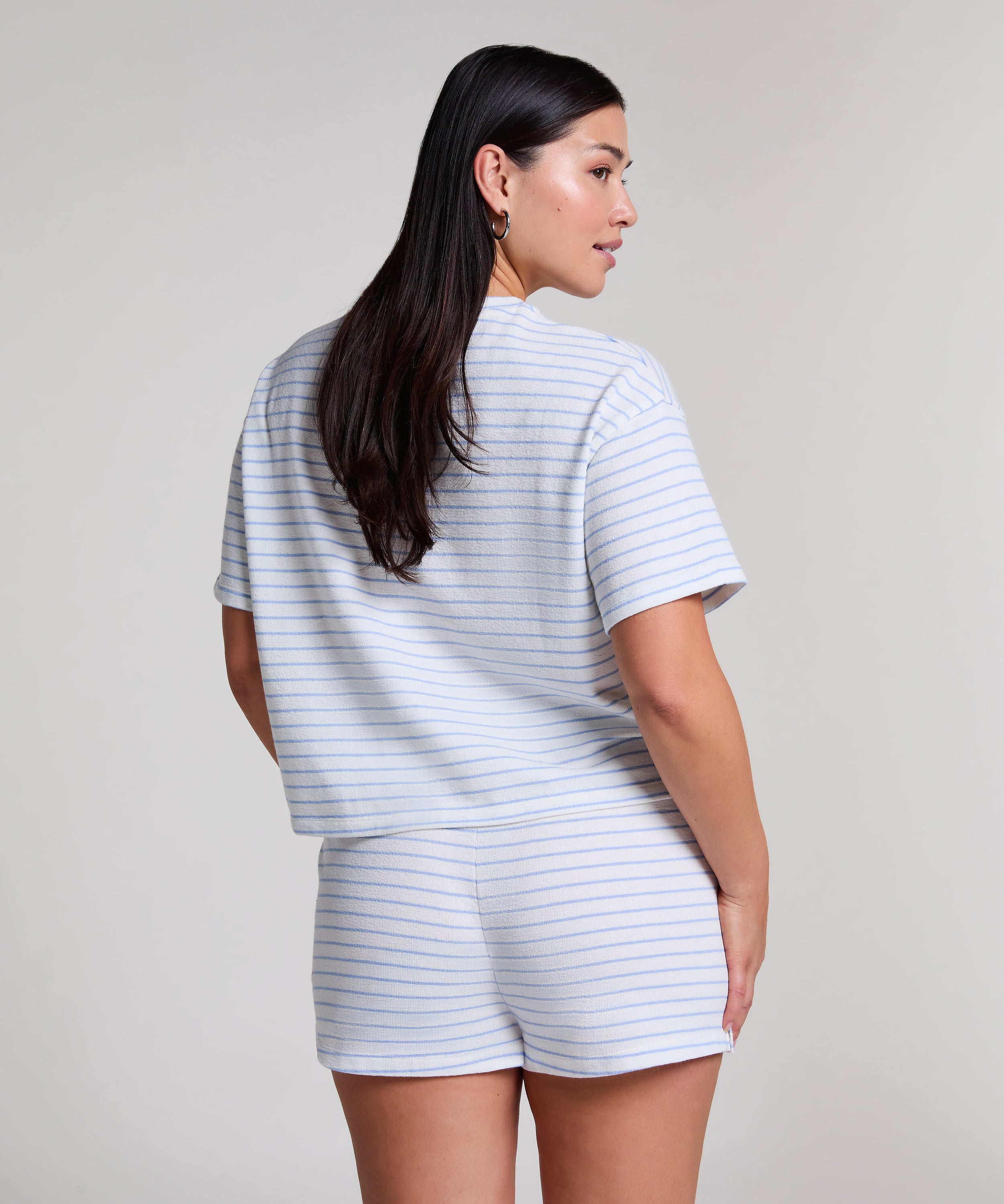 Pyjama Top, Blue, main