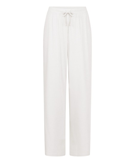 Pointelle Pyjama Pants, Beige