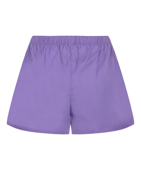 Cotton Shorts, Purple