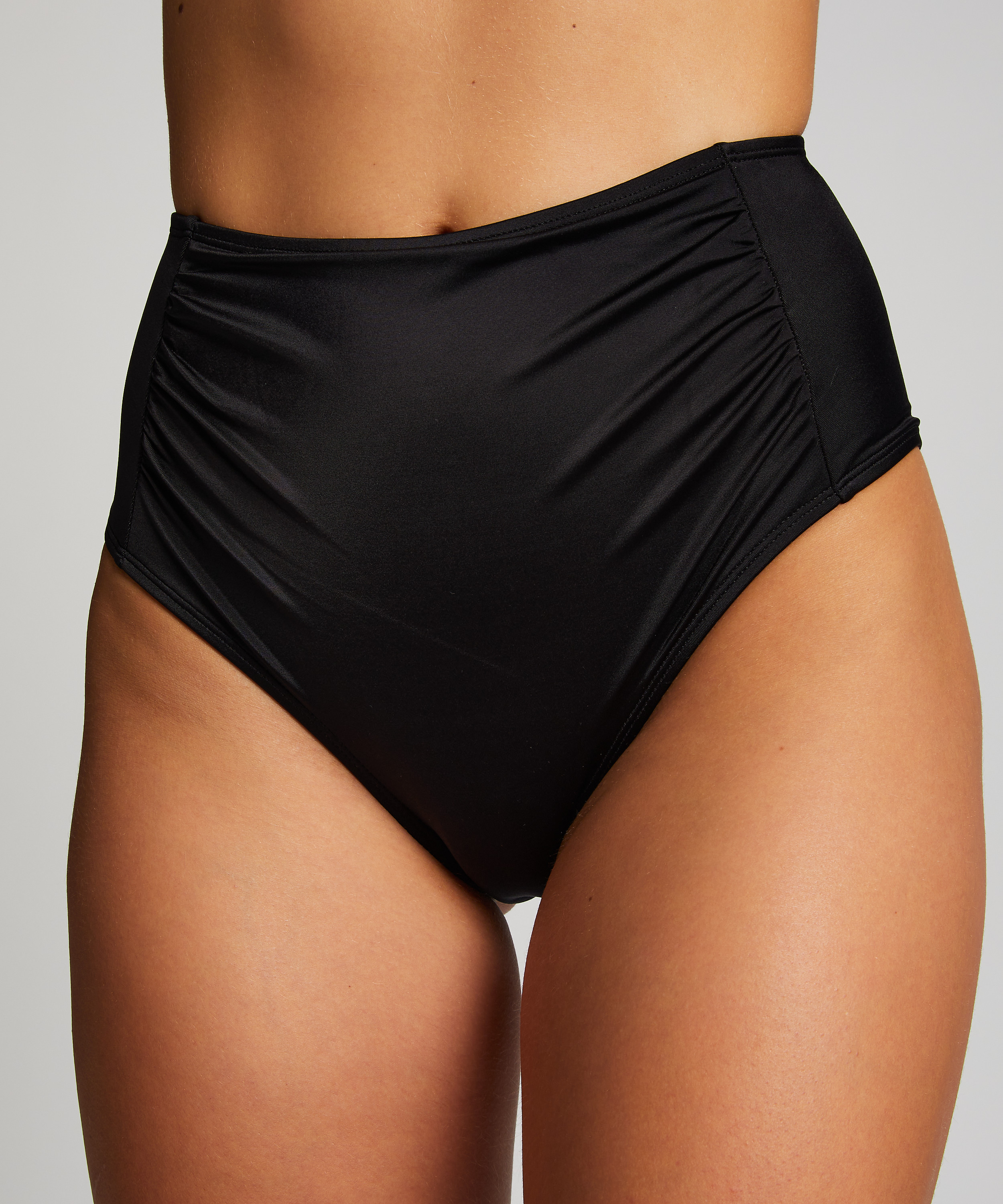 Luxe Bikini Bottoms, Black, main