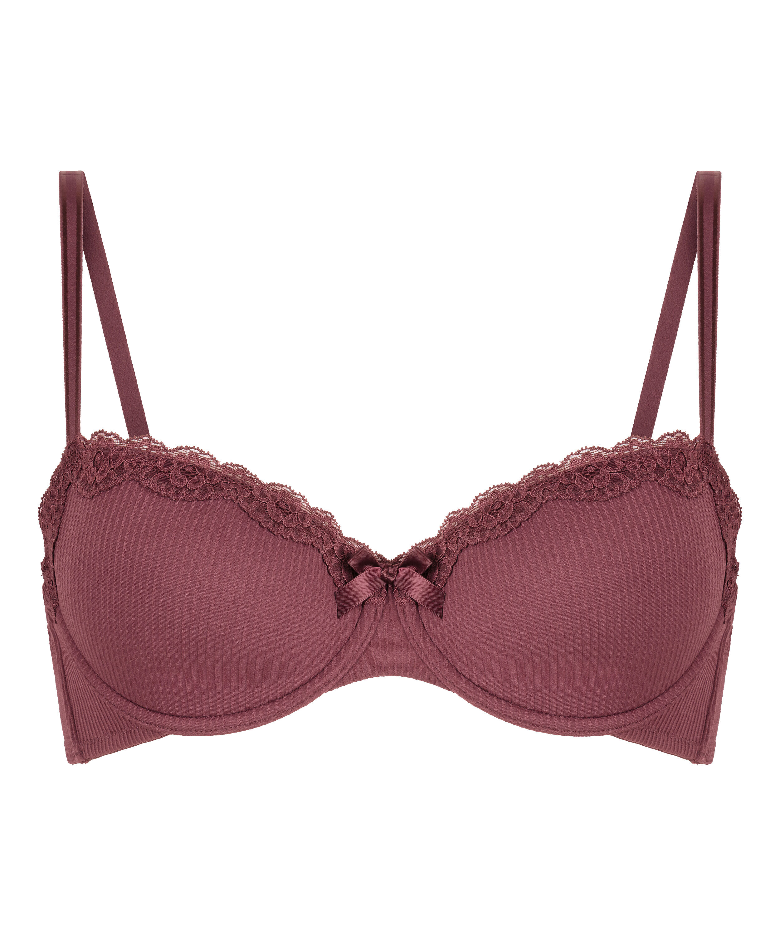 Lola Padded Underwired Bra, Purple