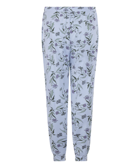 Jersey Pyjama Pants, Blue