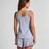 Singlet Rib Jersey Lace, Purple