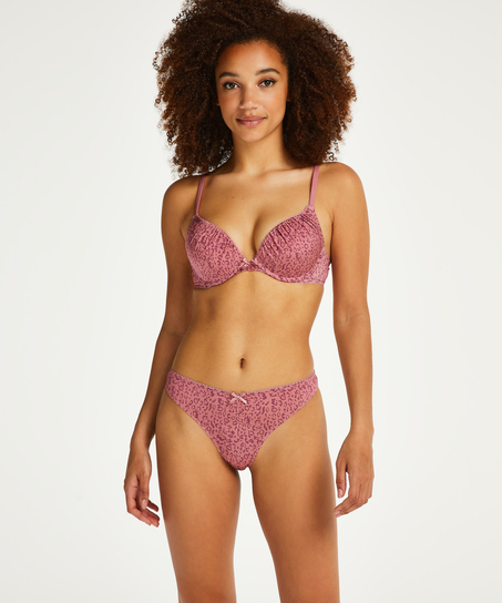 Padded Underwired Push-up Bra Giselle, Purple