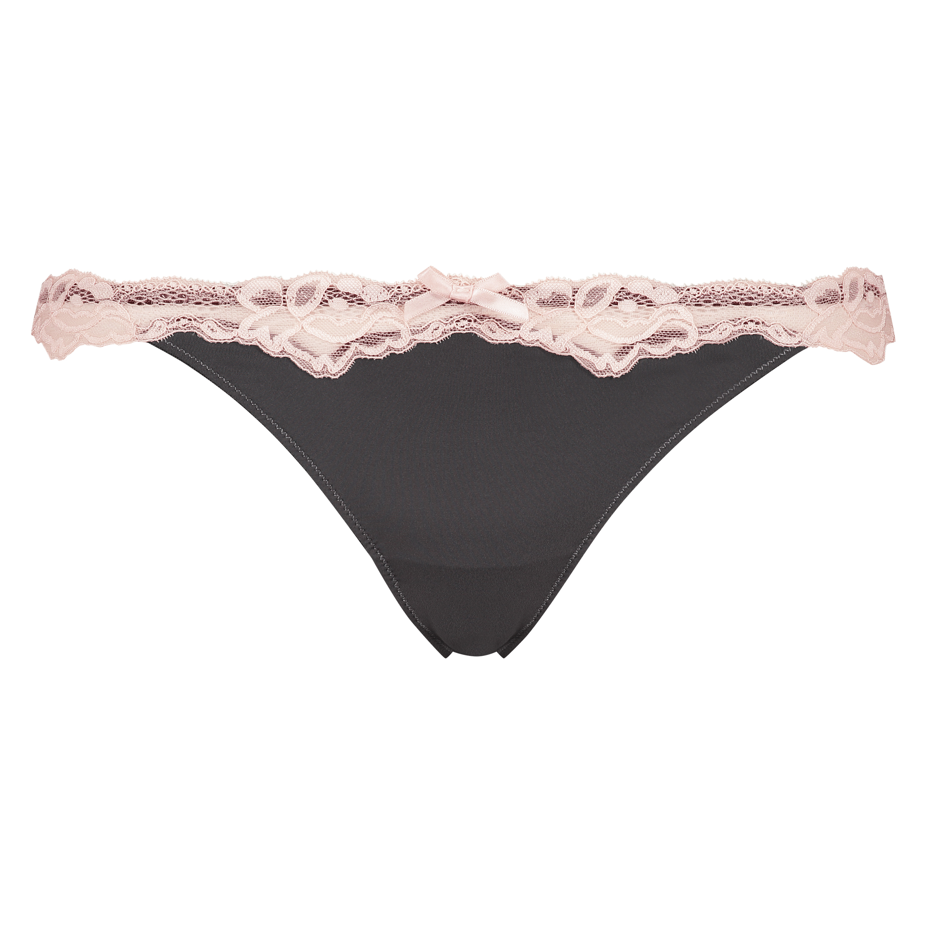 Secret Lace Thong, Gray, main