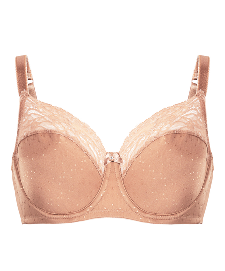 Sophie Non-Padded Underwired Bra, Brown