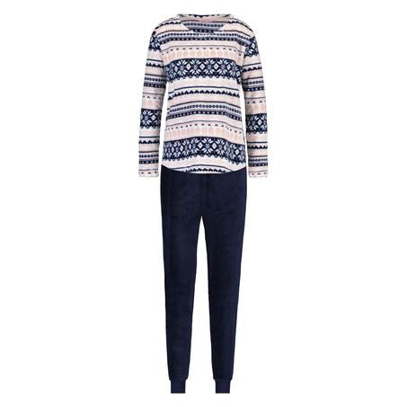PJ Fleece Fairisle, Pink