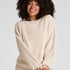 Longsleeved Top Fluffy Fleece, Beige