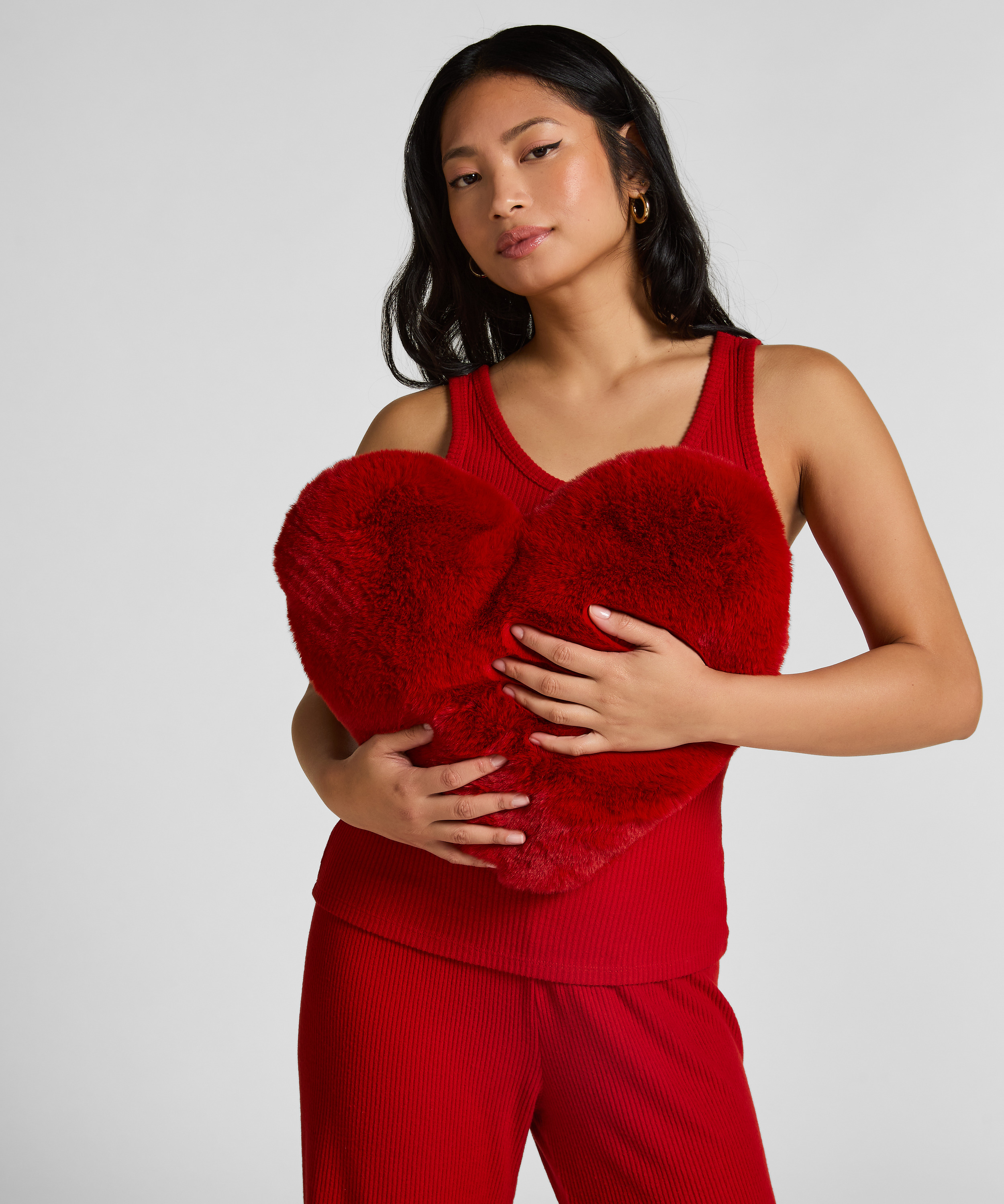 Hot Water Bottle, Red, main