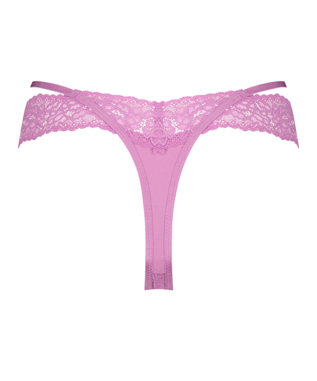 Elliena Extra Low V Thong, Pink