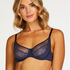Margot Non-Padded Underwired Bra, Blue