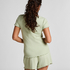 Short Pointelle, Green