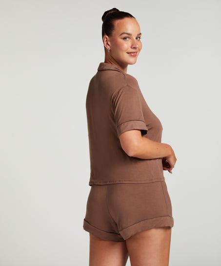 Essential Jersey Short, Brown