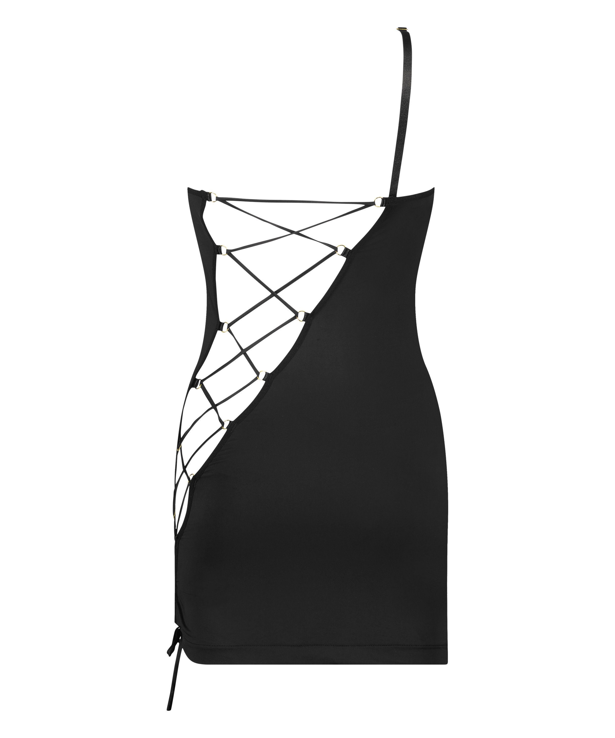 Cici Slip Dress, Black, main