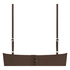Smooth Triangle Bralette, Brown