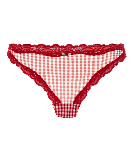 Liz Highleg Thong, Red
