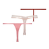 3-pack Thong, Pink