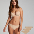 3-pack Invisible Thong, Beige